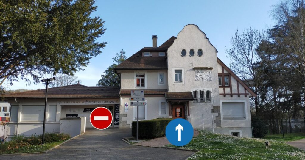 Travaux à l'Office de Tourisme Terre Valserhône