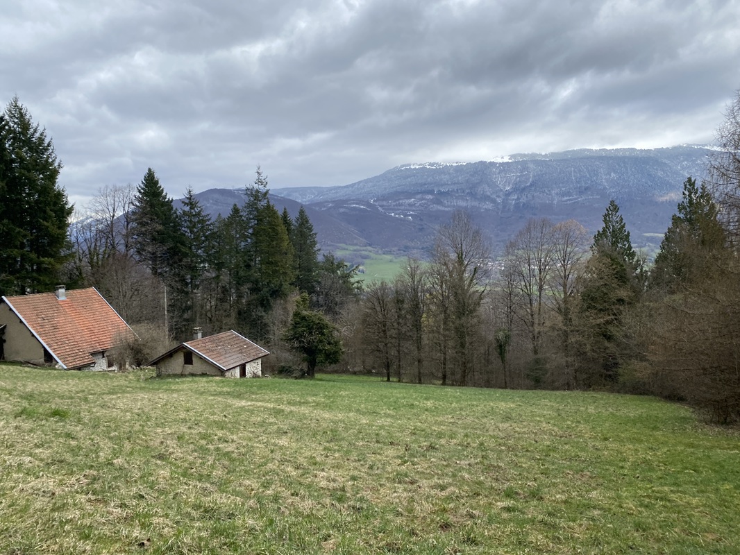Vue pendant le tour des prés - trail de la Michaille