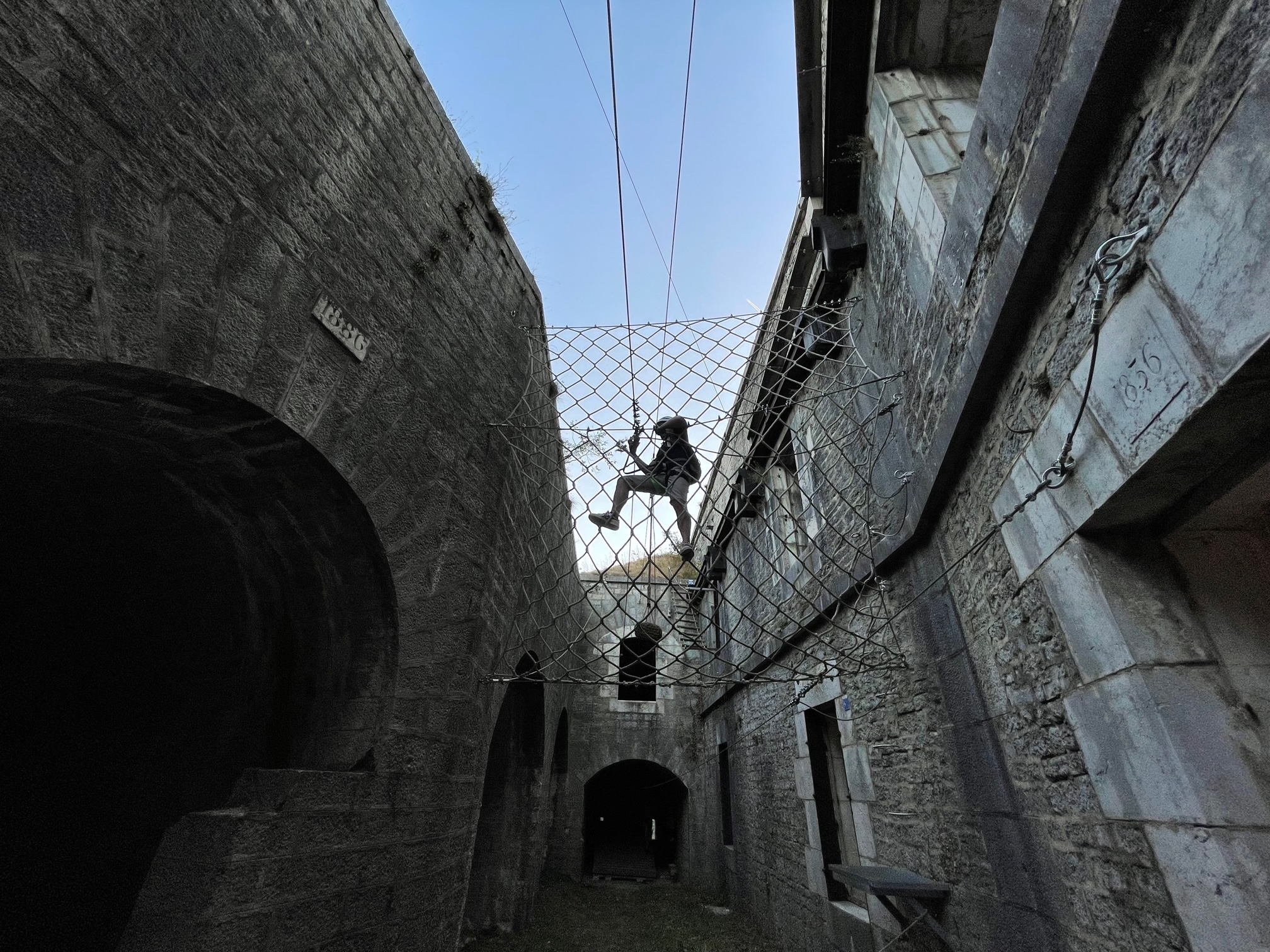 Parcours aventure du Fort l'Ecluse