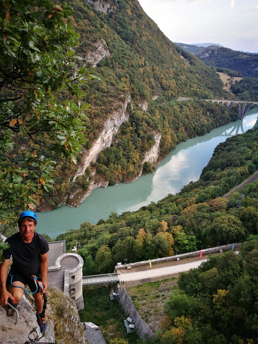 Via Ferrata du Fort l'Ecluse
