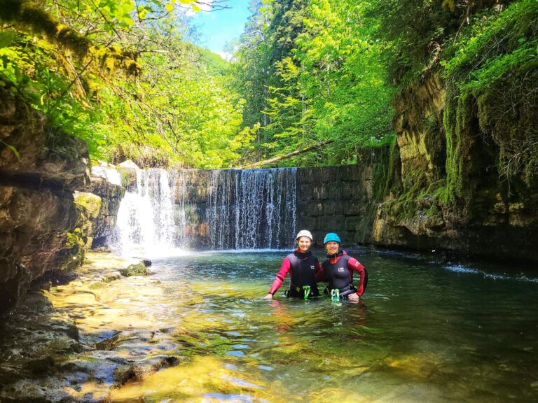 Canyoning Belleydoux ©Murielle Robart