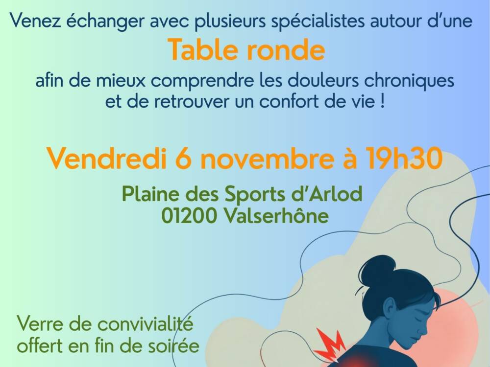 Table ronde sur les douleurs chroniques
